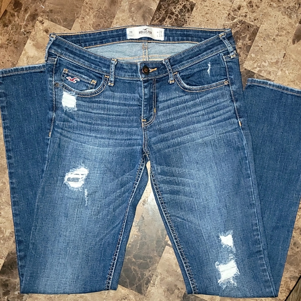 Hollister Jeans Size 7R/28x33